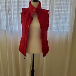 Tommy Hilfiger Red Puffer Vest